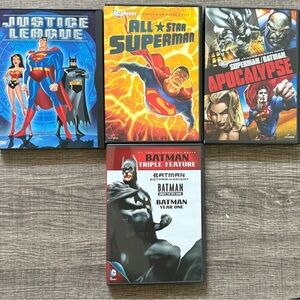 Bundle of 4 dvd movies